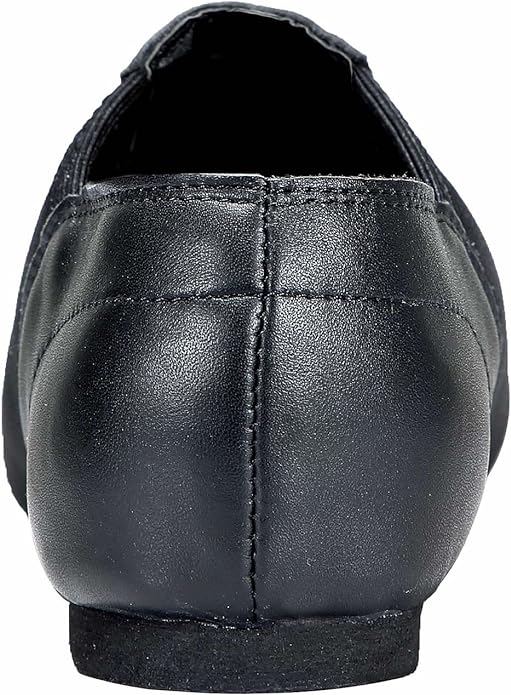 Dynadans Women's Leather Upper Slip-on Jazz Shoe