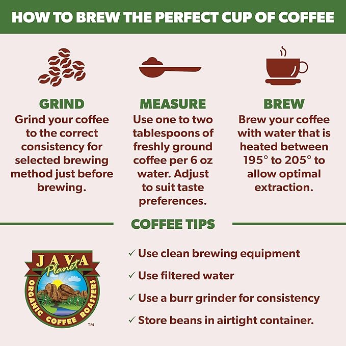 Low Acid Organic Coffee – Whole Bean, Mold-Free & Stomach Friendly by Java Planet, Papua New Guinea Single Origin Coffee, Dark Roast, Smooth Full Flavored, 2x1LB Bag