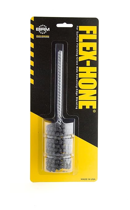 Brush Research BC15860 FLEX-HONE®, 1-5/8" (41.3mm) Diameter, 60 Grit, Silicon Carbide, for Mild Steel, Stainless Steel, Cast Iron and Softer Ferrous Materials