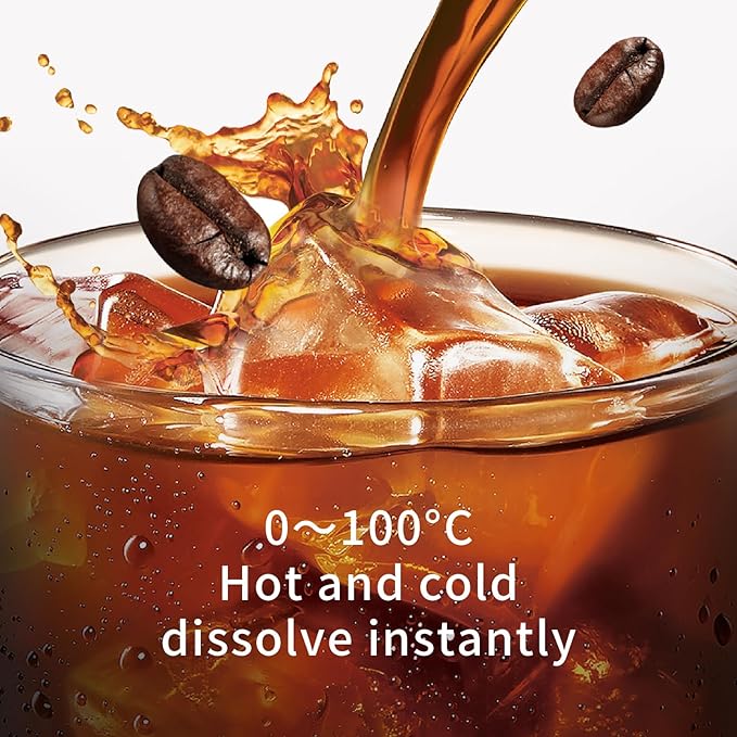 LUCKIN COFFEE Espresso Cold Brew Pods,(32 Count) Peel and Pour Pods Hot or Iced Instant Coffee Concentrate.
