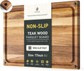 Cutting Board Wood Chopping Board Double Sided Charcuterie Boards Serving Board Kitchen Essential House Warming Hostess Host Gift Serving Tray for Christmas Wedding Birthday Anniversary Silver