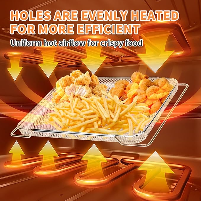 Non-Stick Ceramic Baking Sheet Set of 2, 15 * 10 inch Naturally Slick Ceramic Coating - Non-Toxic, PTFE & PFOA Free - Perfect for Baking, Roasting, and More (Baking Sheet-2 Pcs)
