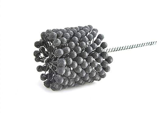 Brush Research BC30012 FLEX-HONE®, 3" (76.2mm) Diameter, 120 Grit, Silicon Carbide, For Mild Steel, Stainless Steel, Cast Iron and Softer Ferrous Materials