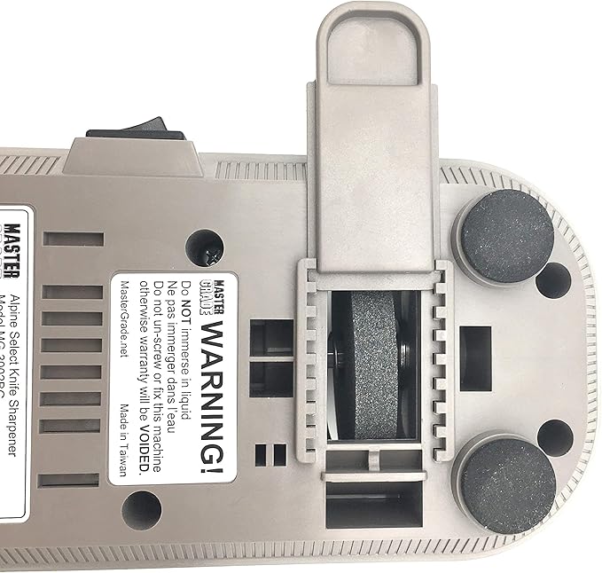 Alpine Electric Knife Sharpener, Knife Sharpeners for Kitchen Knives, Pocket Knife Sharpener