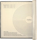 Silicone Pastry Mat 34x26 Inch - Nonstick Baking Mat Perfect for Dough, Pastry, Pie Crust, Fondant, Bread, Cookies, Pasta, Pizza