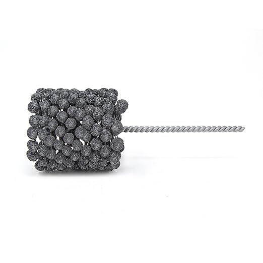 Brush Research BC30060 FLEX-HONE®, 3" (76.2mm) Diameter, 60 Grit, Silicon Carbide, for Mild Steel, Stainless Steel, Cast Iron and Softer Ferrous Materials