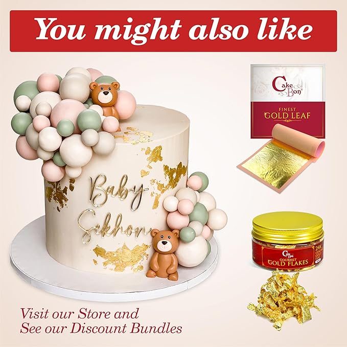Cakebon Cake Boxes with Boards - 8 Inch Round Cake Drum White (1-pack) - Box With Window for Birthdays, Weddings and Parties
