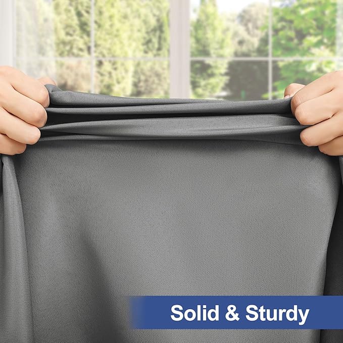 homing Rectangle Table Cloth Cover, Waterproof Polyester Elastic Fitted Tablecloth, Fits for 6 Foot Folding Tables, Washable Table Protector for Picnic, Camping, Outdoor (Grey, 30" x 72")