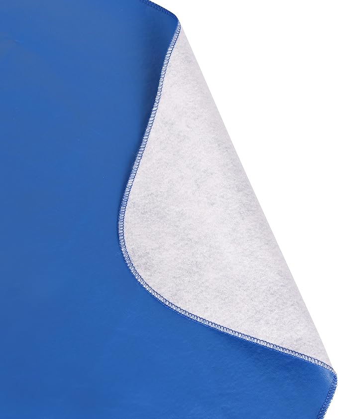 Yourtablecloth Heavy Duty Vinyl Round Fitted Tablecloth (Table Cover) with Flannel Backing Vibrant Colors Elasticized Tablecloth Great for Indoor and Outdoor Dining and Playing Cards 54” Black