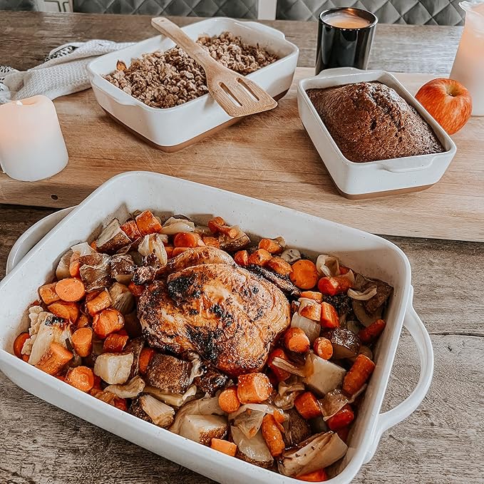 Mora 9x13in Porcelain Baking Dish - Oven to Table, Freezer Safe