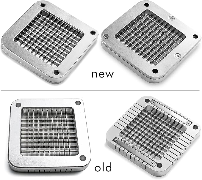 New Star Foodservice 37357 French Fry Cutter Replacement Blade, 1/4-Inch (COMPATIBLE WITH TABLE MOUNTED FRENCH FRY CUTTER ONLY) Silver
