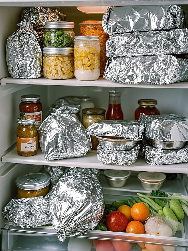 Standard Aluminum Foil 500 Sq Ft(12 In Wide), Pack of 1