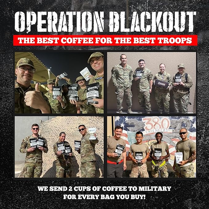 Blackout Coffee Chocolate Cherry Flavored Coffee Pods – Premium Roasted, Smooth Taste, Guilt-Free Indulgence – 18 Count Single-Serve Pods, American Made