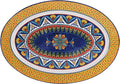 Bico Havana Ceramic 16 inch Oval Platter, Microwave & Dishwasher Safe