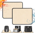 Heat Resistant Mats for Countertop - Fireproof 15x18 in Heat Resistant Mats for Air Fryer - Kitchen Countertop Protector for Air Fryer, Coffee Maker, Stand Mixer, Toaster, Oven 2PCS - Khaki