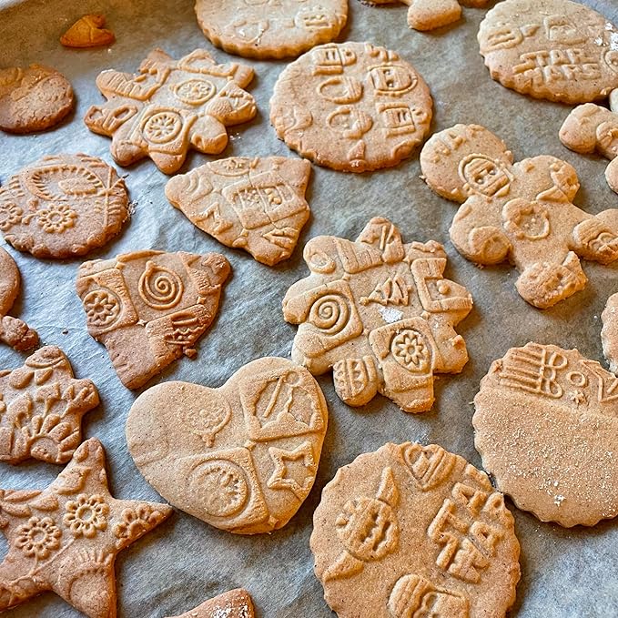 EGYPT HIEROGLYPHS EMBOSSING ROLLING PIN LASER ENGRAVED ROLLING PIN for EMBOSSED COOKIES GIFT for FRIEND