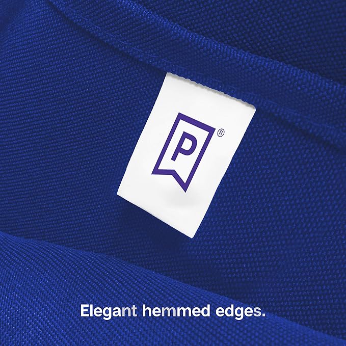 Gee Di Moda Rectangle Tablecloth - 70 x 120 Inch Royal Blue Table Cloth for 6 or 8 Foot Rectangle Table - Heavy Duty Washable Fabric - for Buffet Table, Holiday Party, Dinner, Wedding & Baby Shower