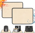 Heat Resistant Mats for Countertop - Fireproof 16x20in Heat Resistant Mats for Air Fryer - Kitchen Countertop Protector for Air Fryer, Coffee Maker, Stand Mixer, Toaster, Oven 2PCS - Khaki